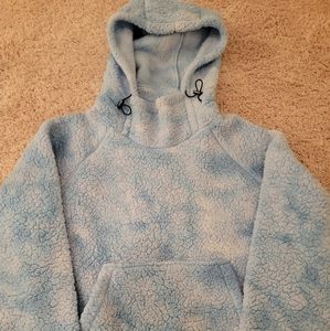 Pink by VS Sherpa Hooded warm Shirt Size Adult XS